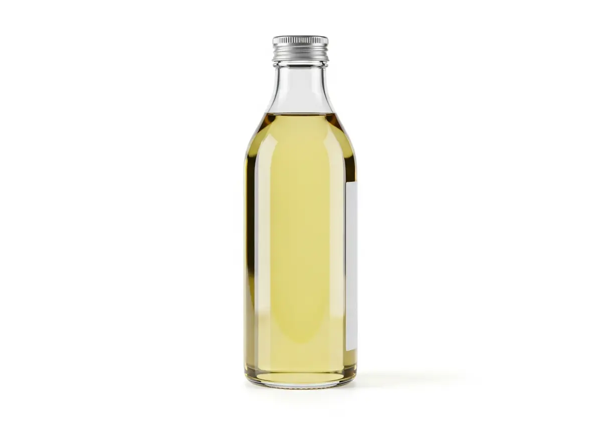 Refined corn oil prepared for food manufacturing and international distribution